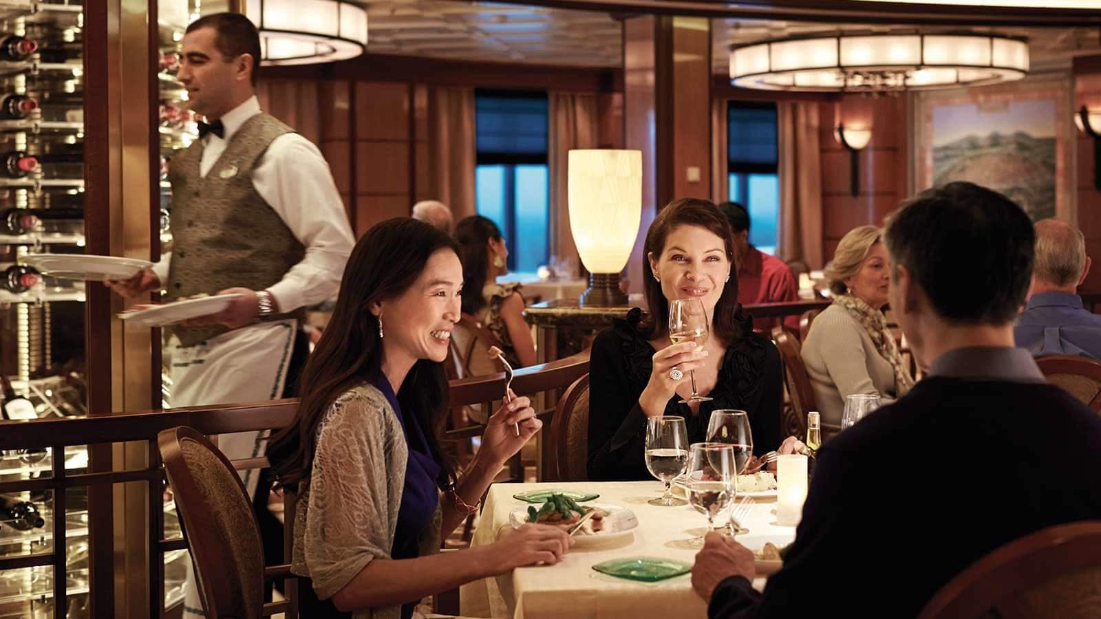 Sapphire and diamond Princess  restarant