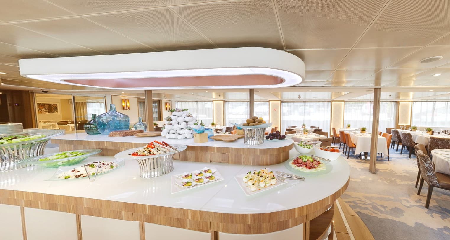 vikin river cruise food