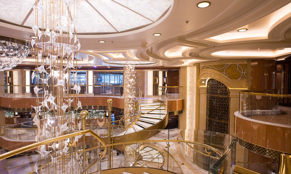 Sapphire and diamond Princess facilities