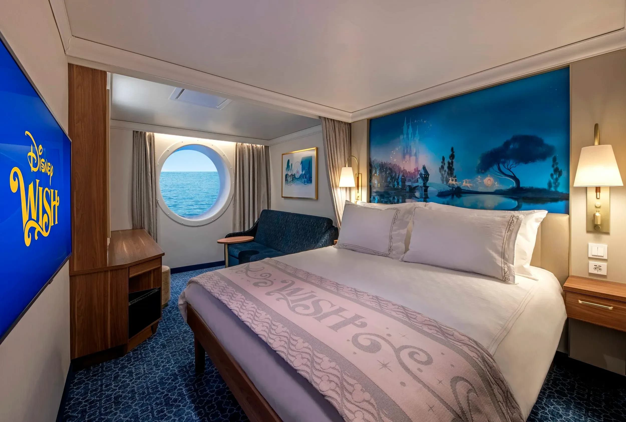 disney wish ocean view stateroom