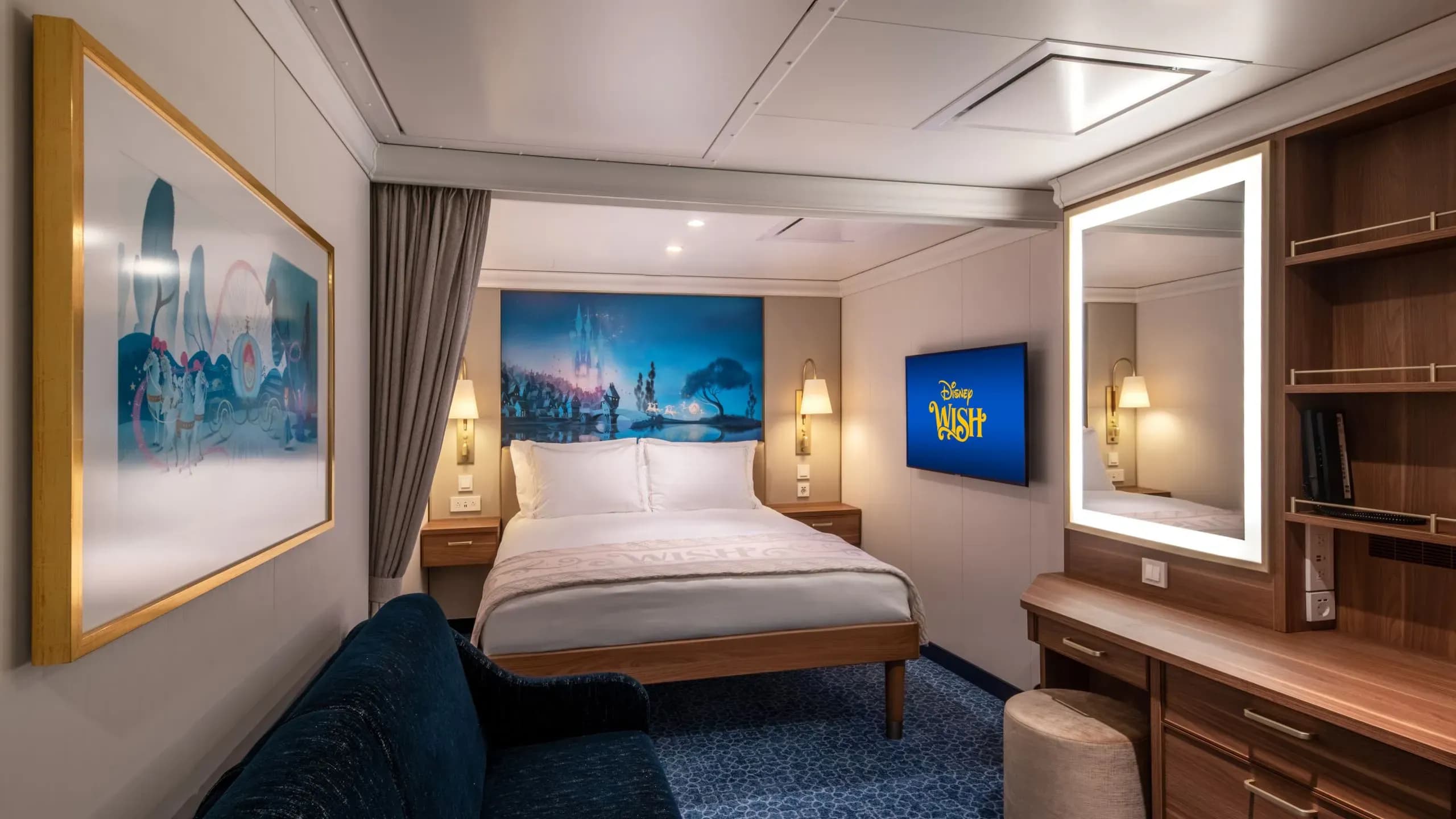 Disney Wish, Inside Staterooms
