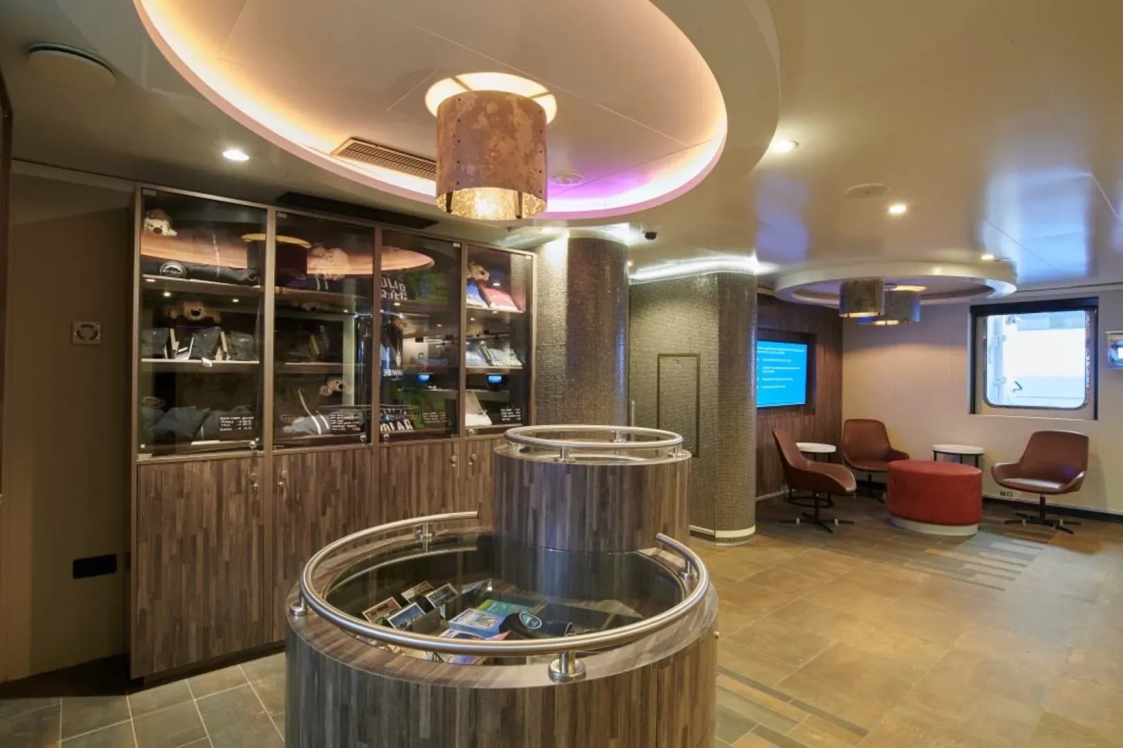 Oceanwide Expeditions - M/V Hondius, Gift shop & lobby area