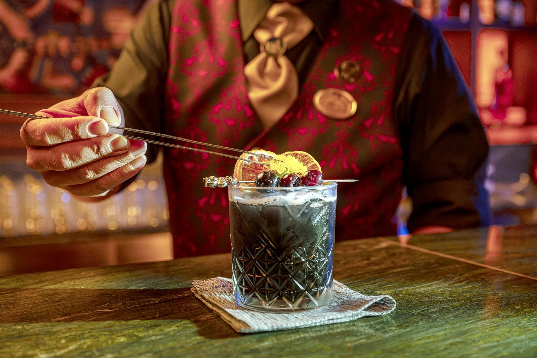 Sun princess cruise ship bars and lounge