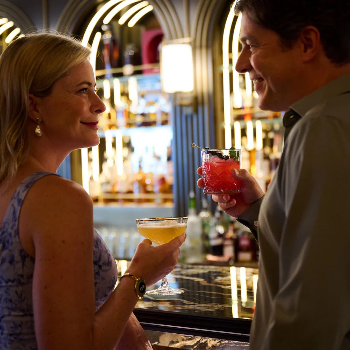 Sun princess cruise ship bars and lounge