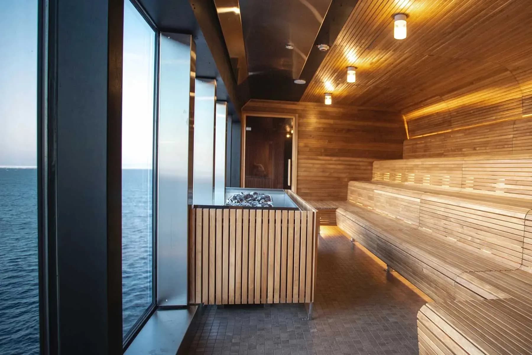 MS Roald Amundsen cruise ship Spa