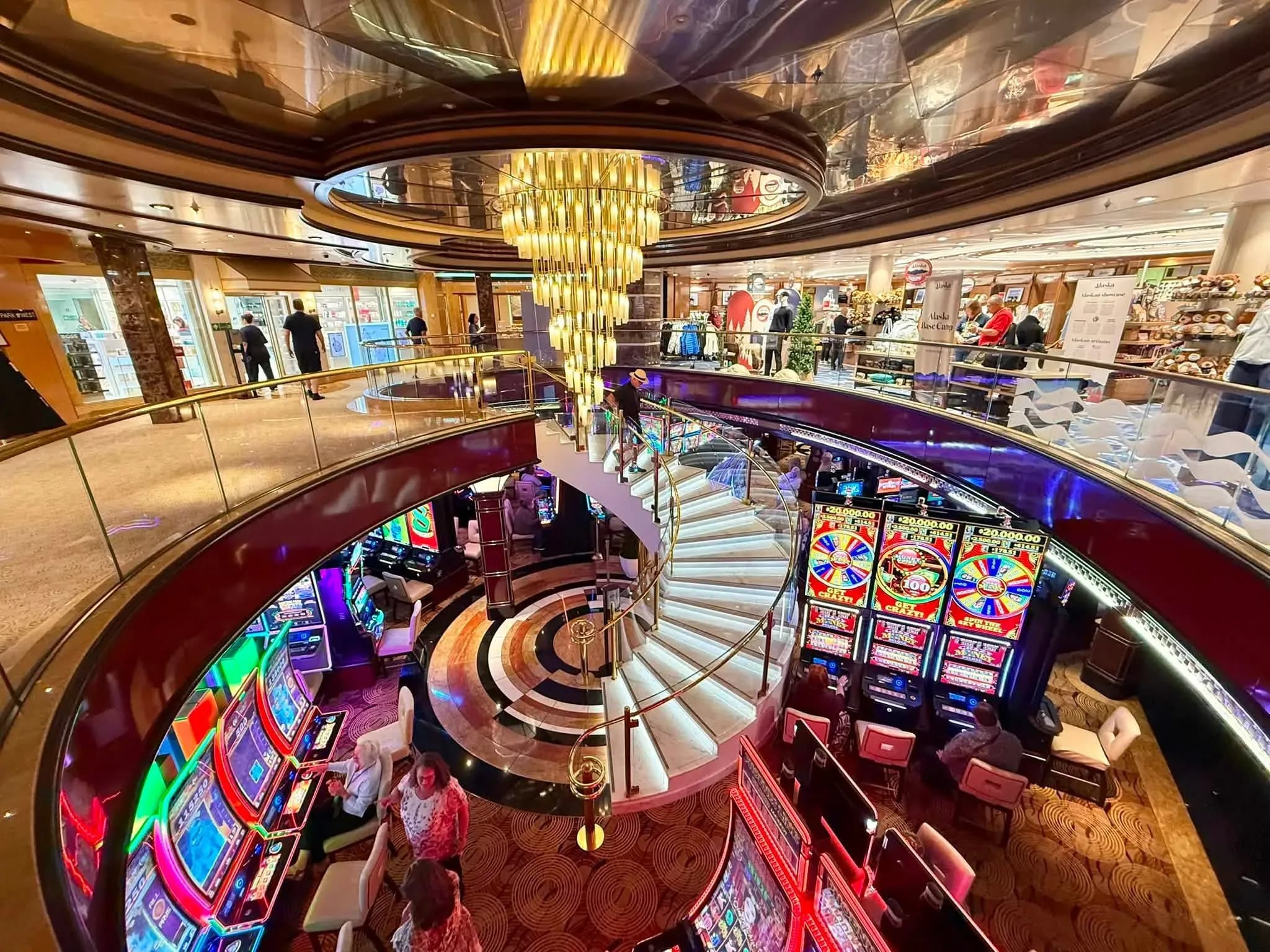 Royal Princess cruise ship casino