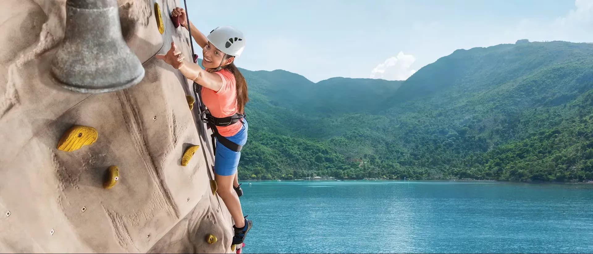 Liberty of the seas, Rock Climbing