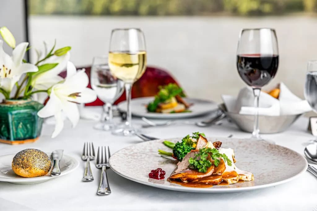 Amawaterways rirver Dinning & Food