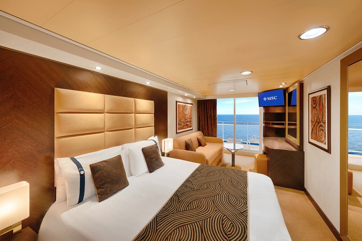 MSC Divina deluxe balcony