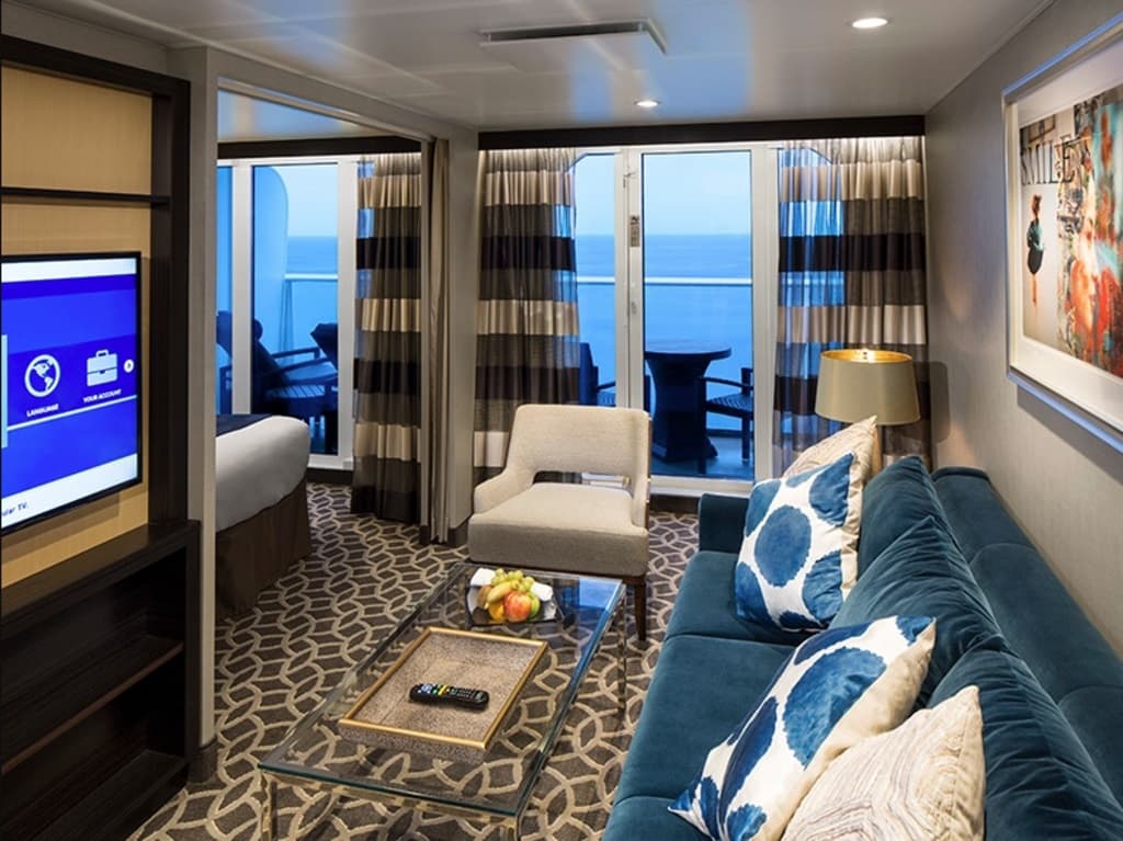 RCI Ovation of the Seas Grand Suite with Large Balcony