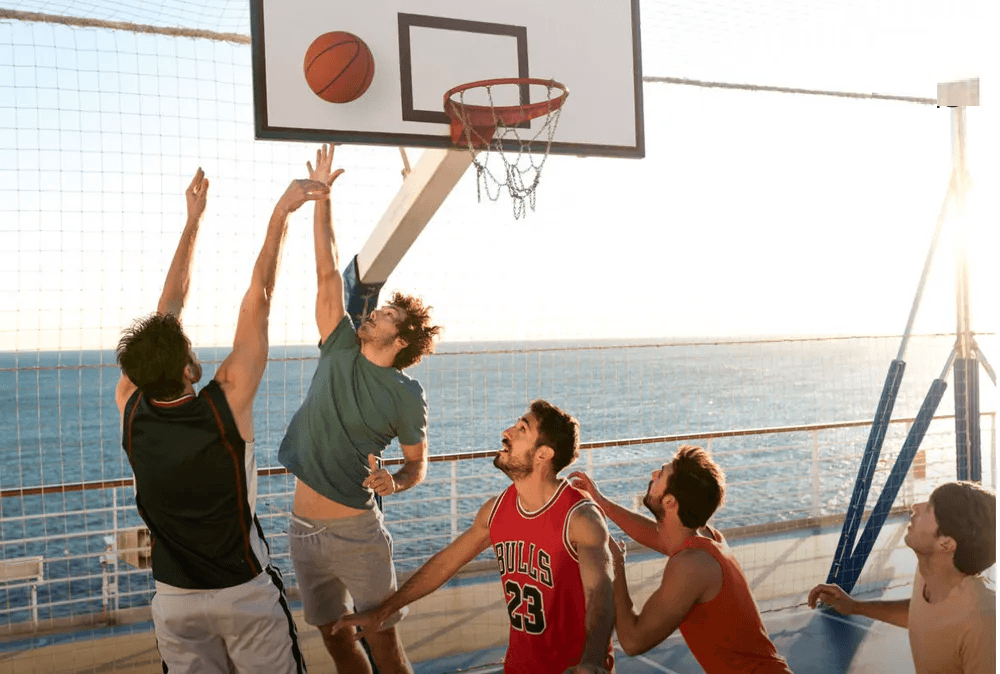 Costa Cruise - Basket ball court -onboard activities
