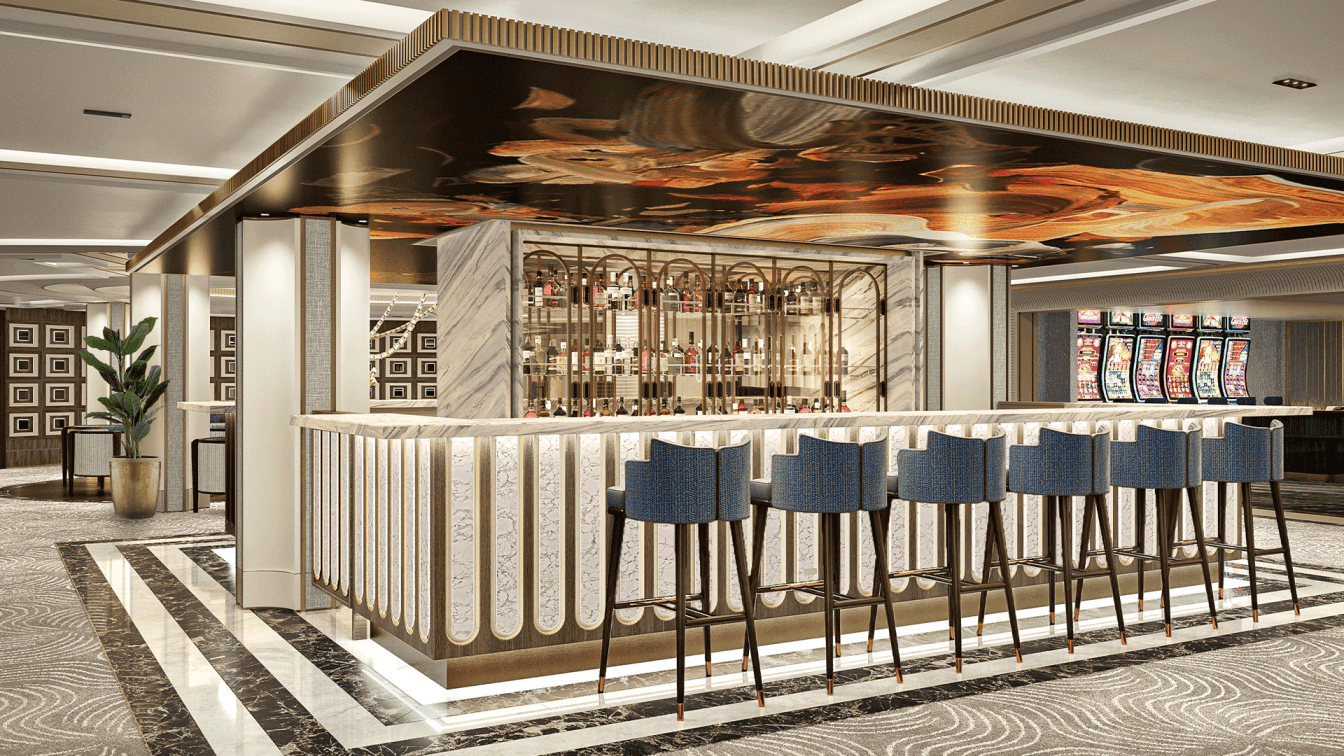 Seven Seas Prestige Galileo bar , Regent cruises