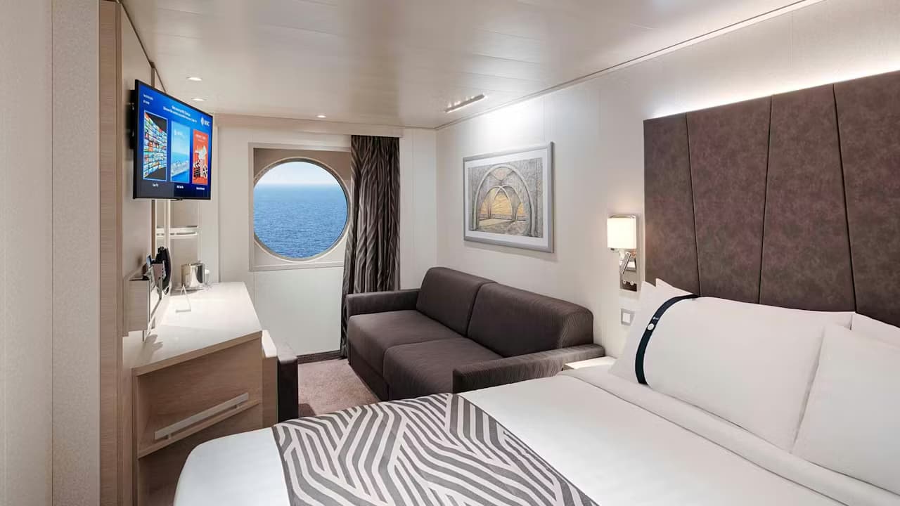 MSC World Europa Deluxe ocean view