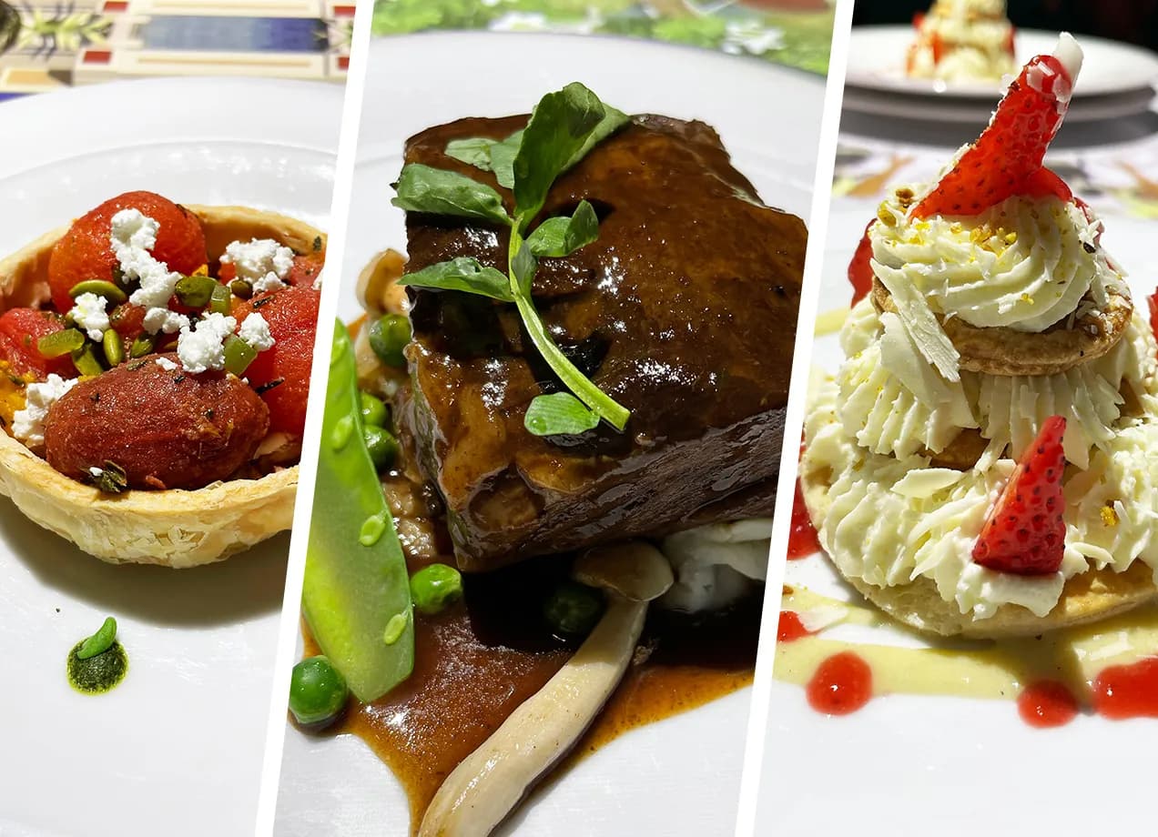 Celebrity Ascent food