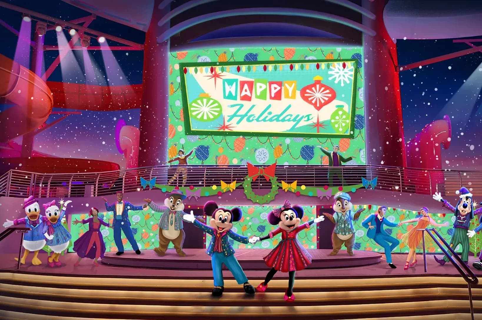 disney crusie holiday entertainment