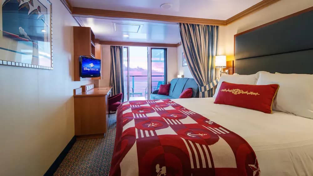 Disney Dream, Deluxe Oceanview with Verandah