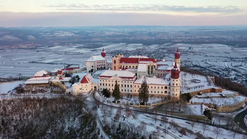 Wachau Valley, Göttweig Abbey Danube river