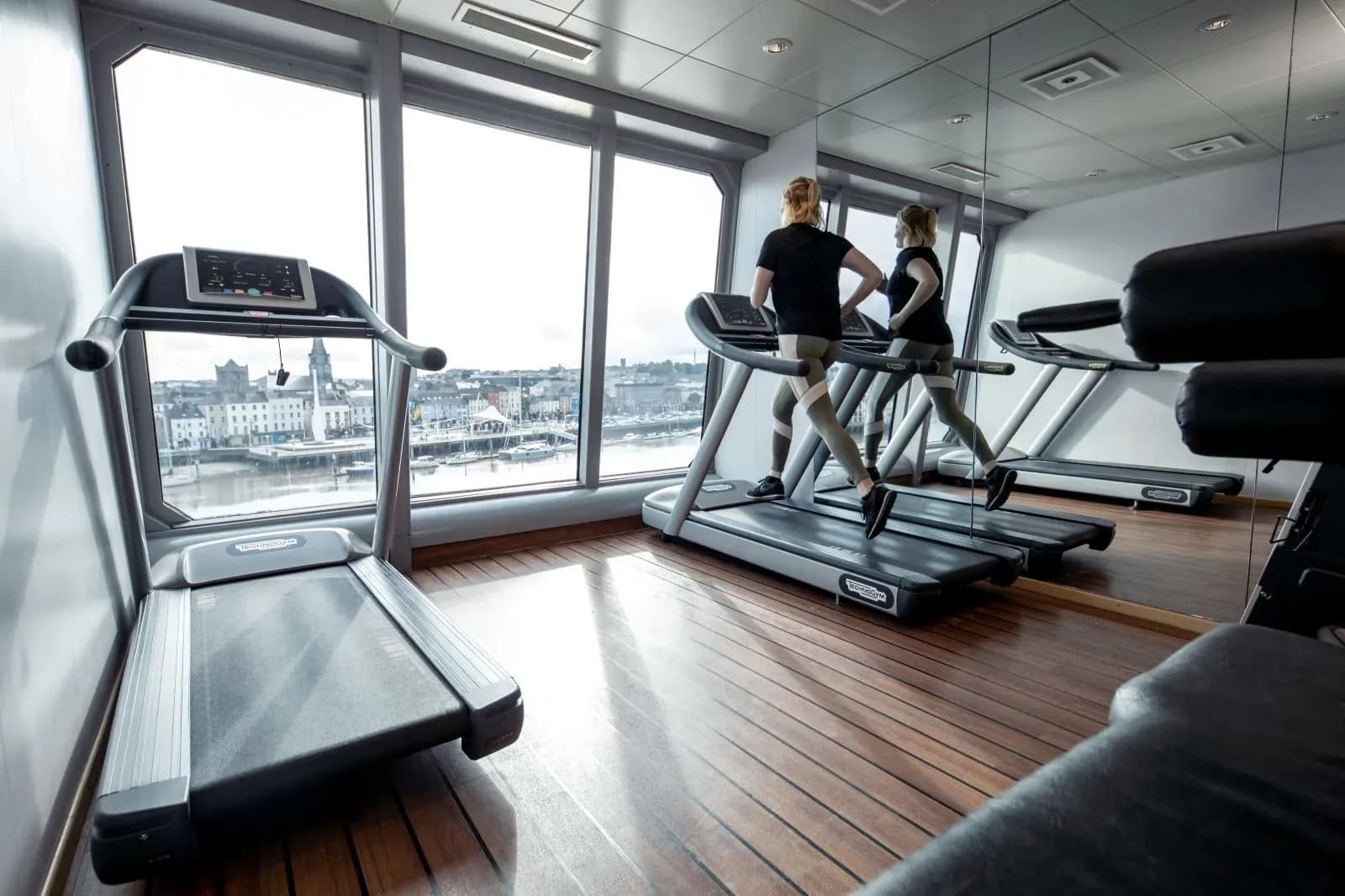 Hurtigruten MS Trollfjord gym
