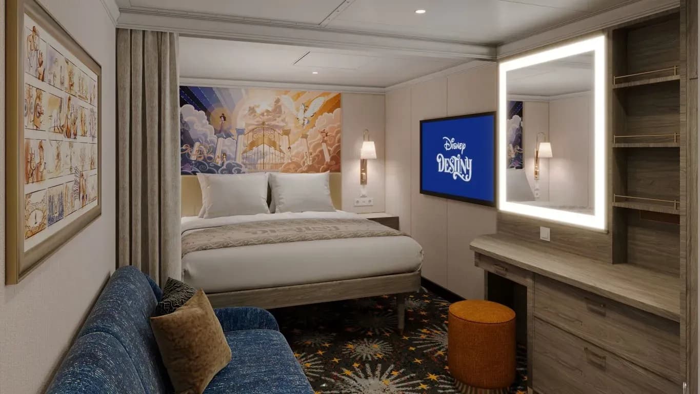 Disney Destiny, Inside Staterooms