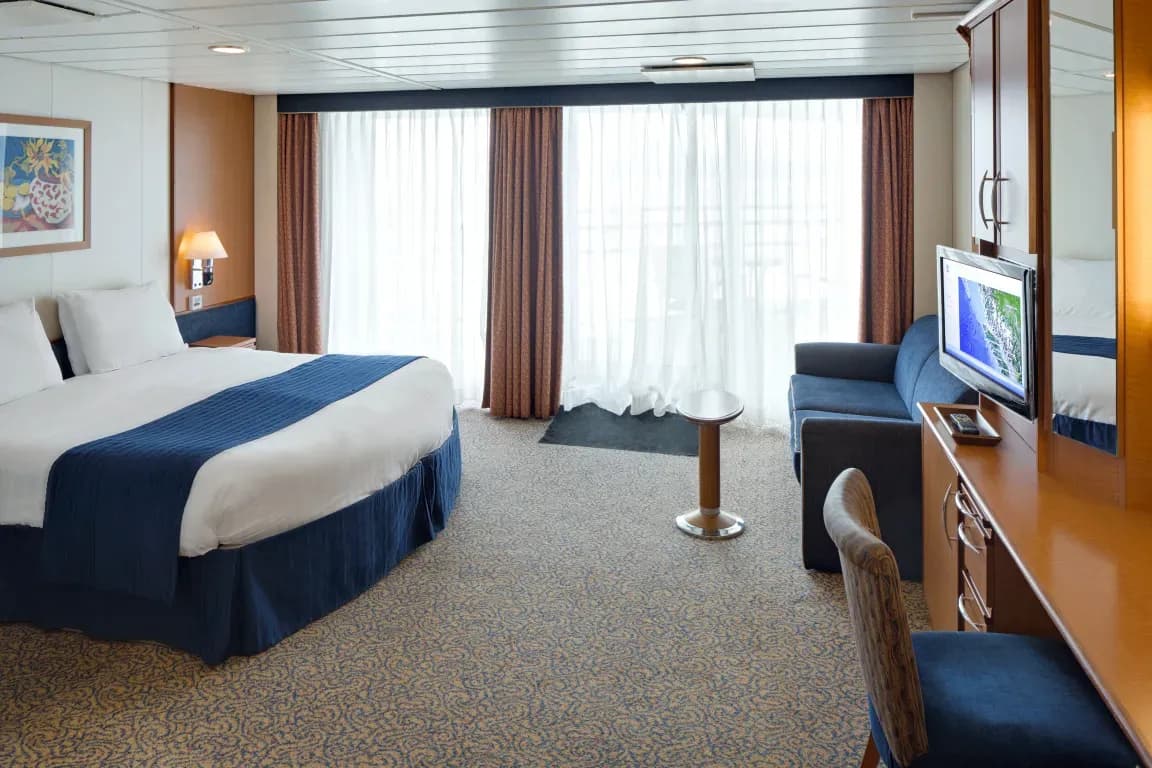 Radiance of the Seas, Spacious Ocean View Balcony