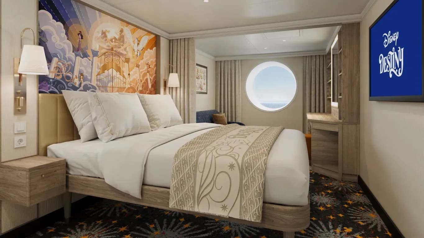 Disney Destiny, Deluxe Ocean view