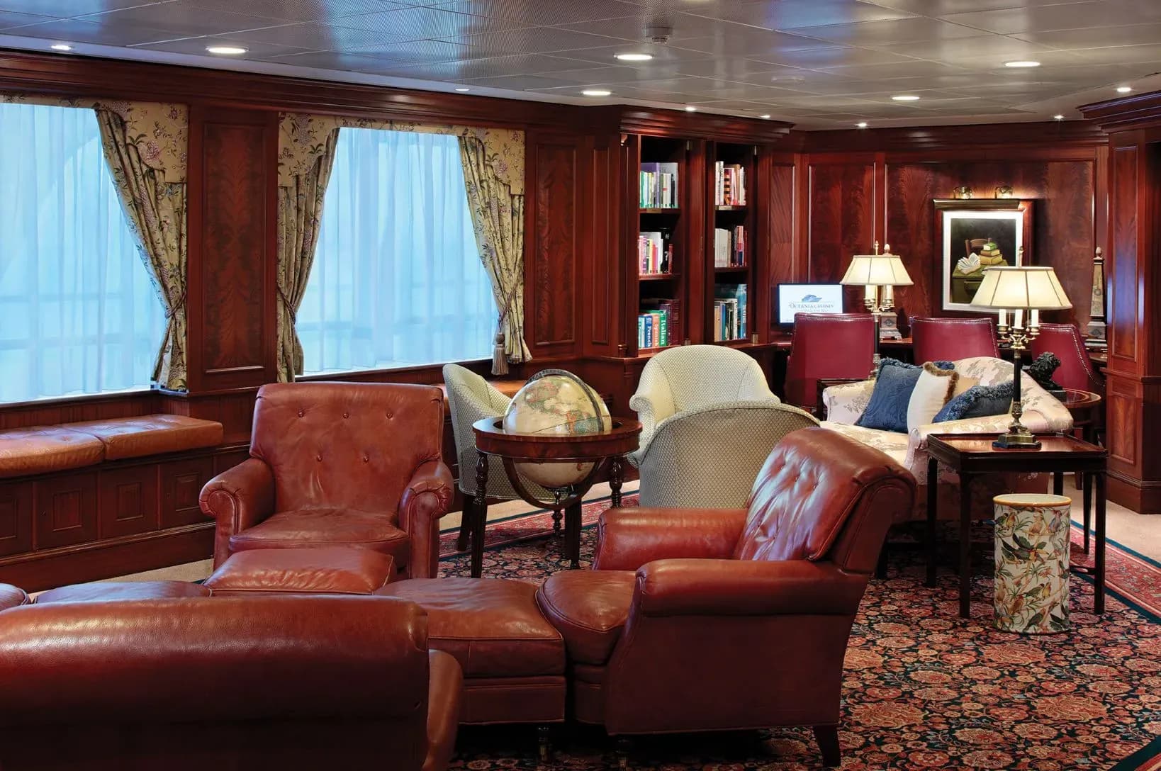 Oceania Sirena - bars and lounge - Oceania Nautica, Oceania insignia