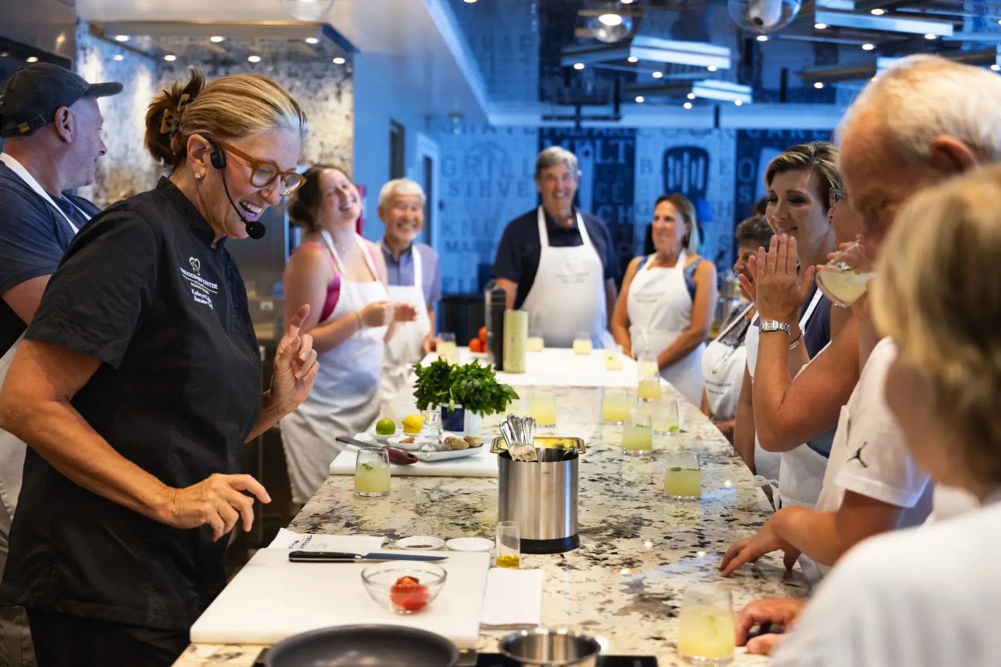 Oceania Marina cooking class activities - Oceania Riviera