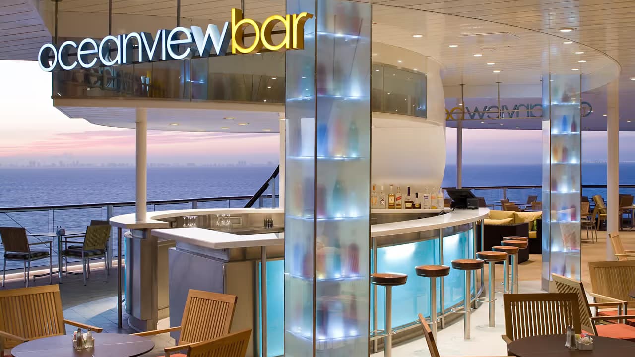 Celebrity Silhouette Bar