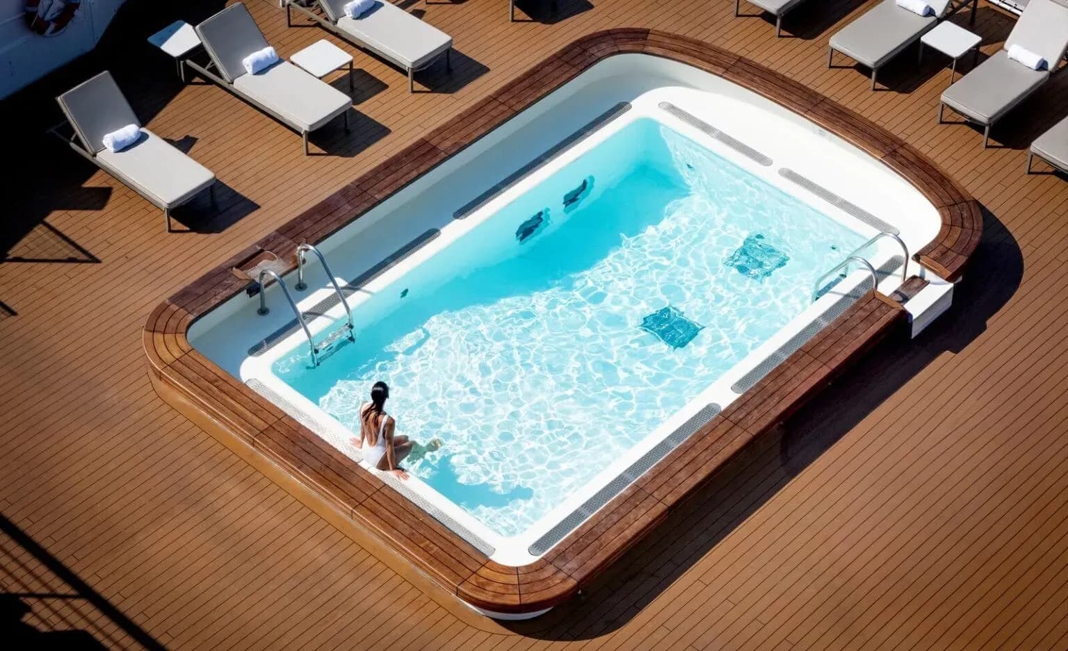 ponant cruises expedition yacht pool