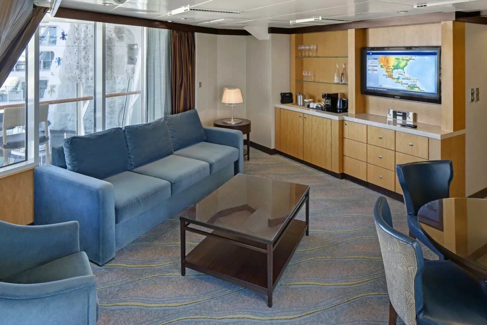 Royal Caribbean - Allure of the Seas, AquaTheater Suite with Large Balcony - 2 bedrooms