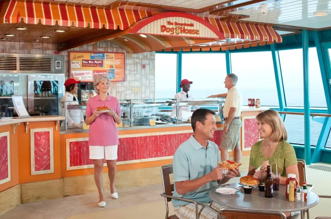 Radiance of the Seas, Boardwalk Dog House