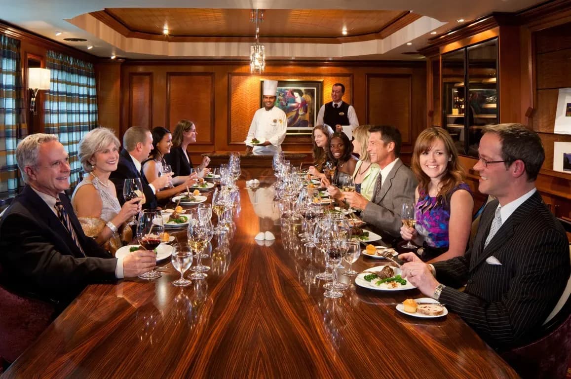 Radiance of the Seas, Chef's Table dining