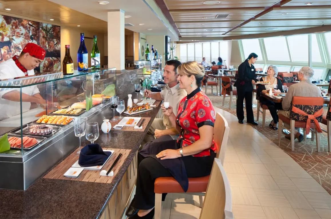 Radiance of the Seas, Izumi Japanese restaurant
