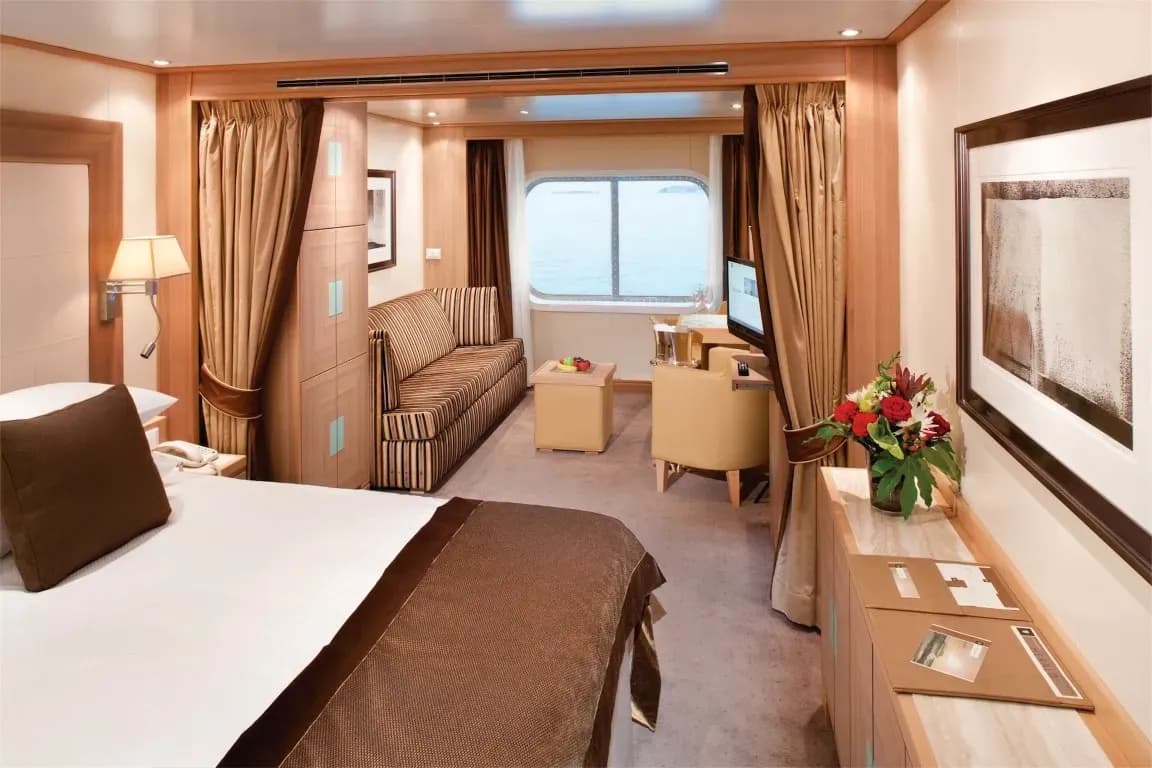 Seabourn Quest, Oceanview Suite