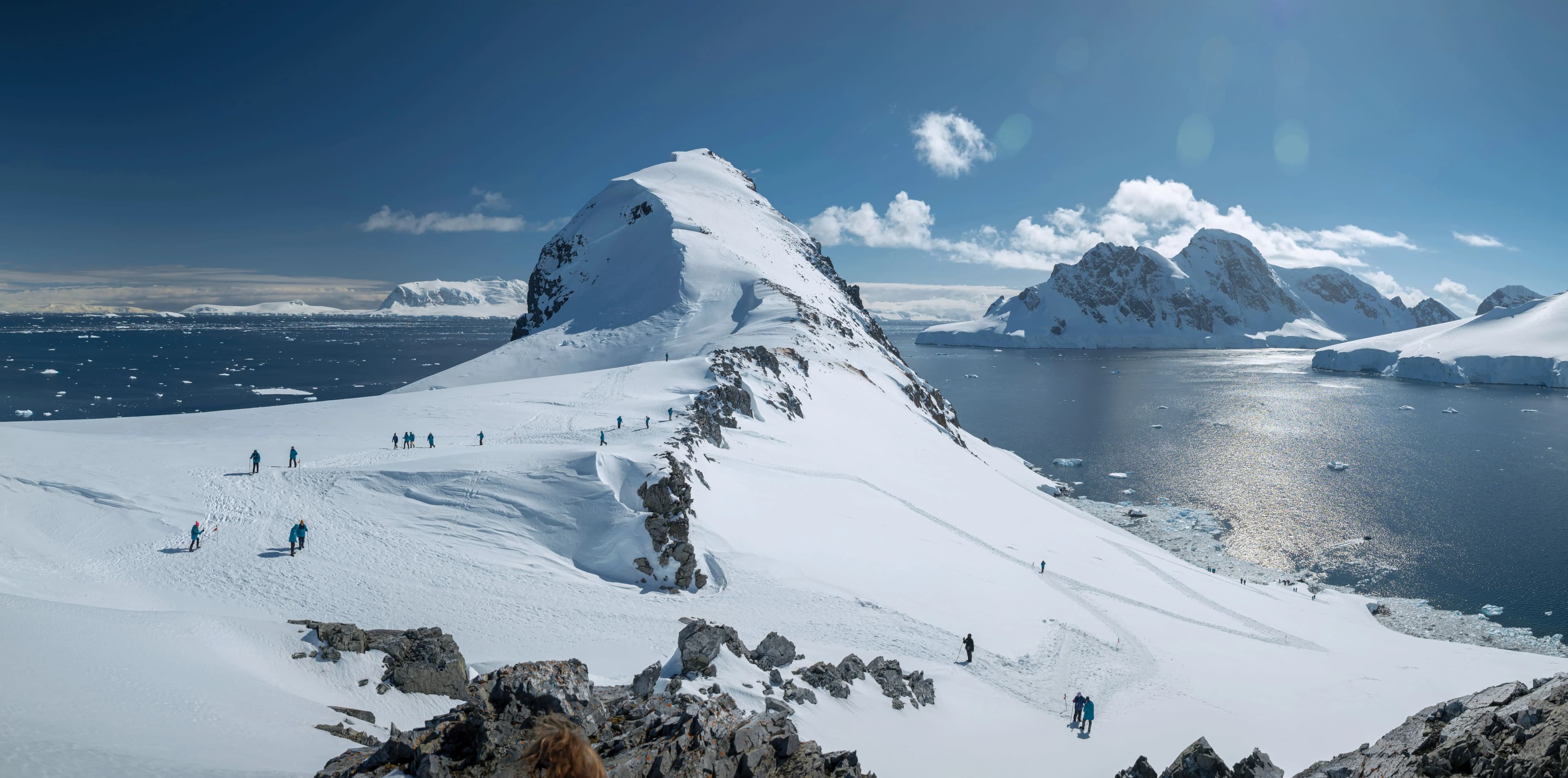 Swan Hellening, Antartica - Hiking