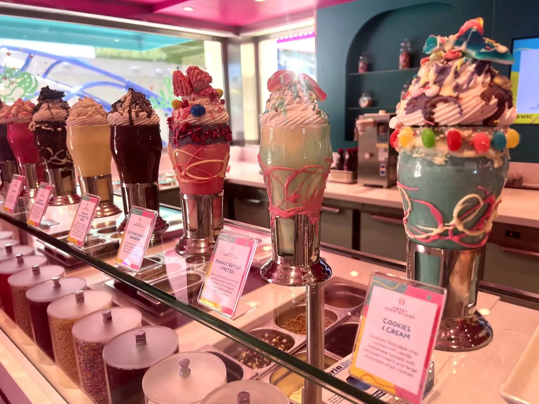 MSC world Europa Sweet Temptations - MSC World America