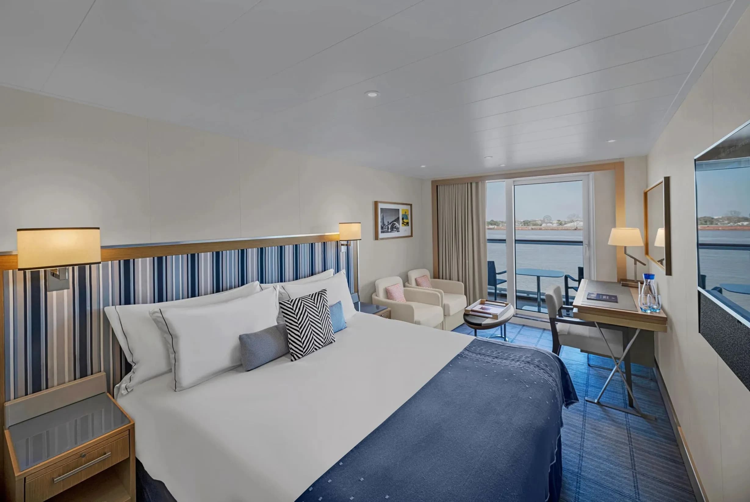Viking Ocean Cruises Deluxe Veranda Stateroom with balcony