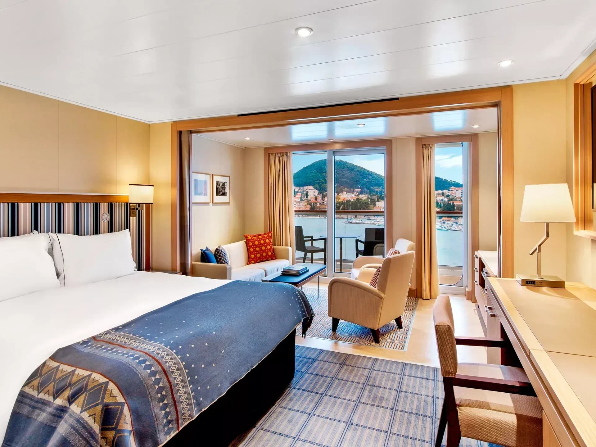 Viking Ocean Cruises Penthouse Junior Suite with veranda view