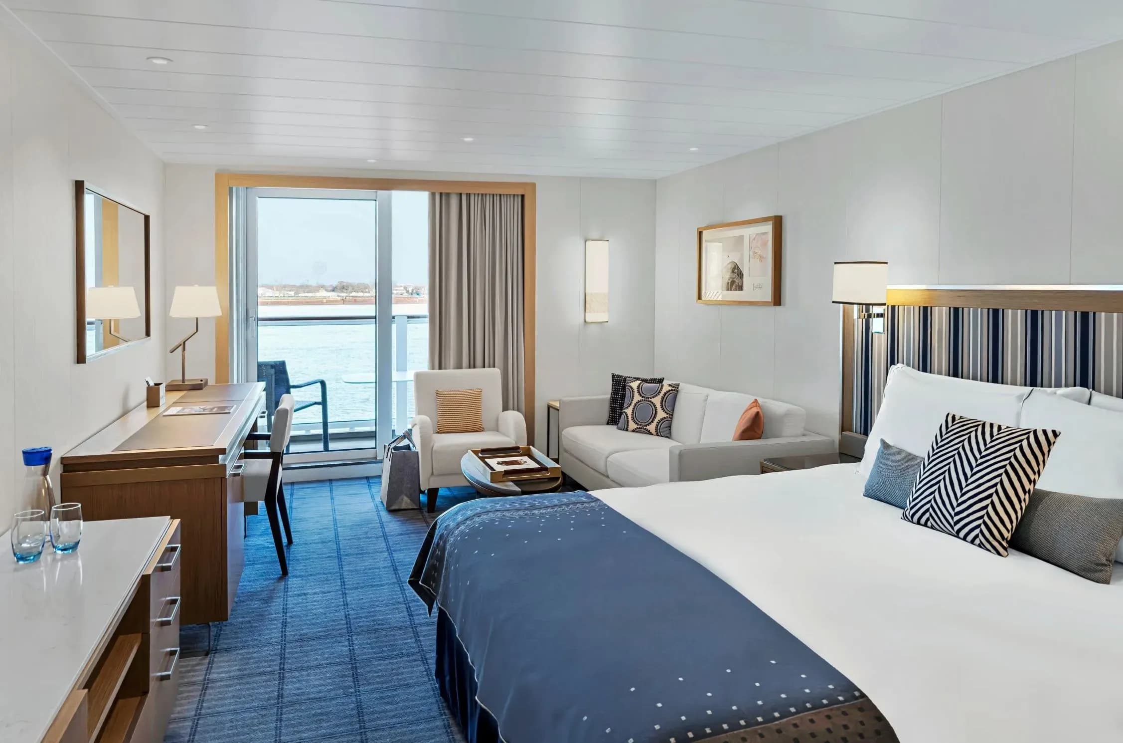 Viking Ocean Cruises Penthouse Veranda Stateroom with balcony