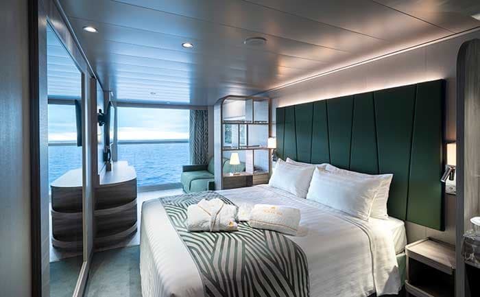 MSC Europa Panoramic Oceanview Cabin. Msc World America, MSC world Asia Cabins